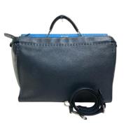 Pre-owned Leather fendi-bags Fendi Vintage , Blue , Heren