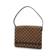 Pre-owned Fabric louis-vuitton-bags Louis Vuitton Vintage , Brown , Da...