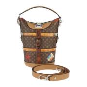 Pre-owned Canvas louis-vuitton-bags Louis Vuitton Vintage , Brown , Da...