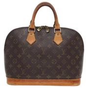 Pre-owned Canvas louis-vuitton-bags Louis Vuitton Vintage , Brown , Da...