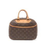 Pre-owned Canvas handbags Louis Vuitton Vintage , Brown , Dames