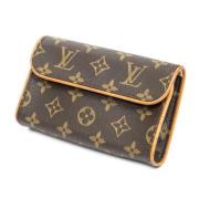 Pre-owned Canvas handbags Louis Vuitton Vintage , Brown , Dames