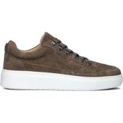 Bruine Lage Sneakers Lux Haboob , Brown , Heren