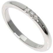 Pre-owned Platinum rings Tiffany & Co. Pre-owned , Gray , Dames