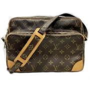 Pre-owned Fabric louis-vuitton-bags Louis Vuitton Vintage , Brown , Da...