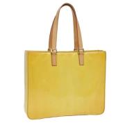 Pre-owned Leather louis-vuitton-bags Louis Vuitton Vintage , Yellow , ...