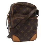 Pre-owned Canvas louis-vuitton-bags Louis Vuitton Vintage , Brown , Da...