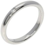 Pre-owned Platinum rings Tiffany & Co. Pre-owned , Gray , Dames