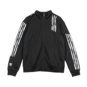 Zwart Track Jacket met Firebird Design Adidas , Black , Dames