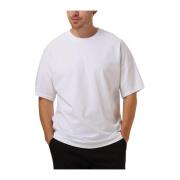 Heren Polo T-shirts Fizvalley American Vintage , White , Heren