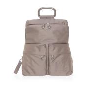 Chique Beige Tas met Mitrix Materiaal Mandarina Duck , Beige , Dames