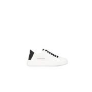 Londen Vrouw Wit Zwart Sneakers Alexander Smith , White , Dames