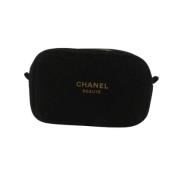 Pre-owned Canvas chanel-bags Chanel Vintage , Black , Dames