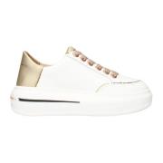 Lancaster Platform Leren Sneakers Alexander Smith , White , Dames