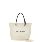 Pre-owned Leather balenciaga-bags Balenciaga Vintage , White , Dames