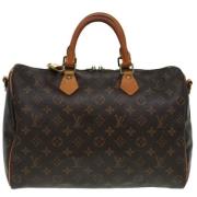 Pre-owned Canvas louis-vuitton-bags Louis Vuitton Vintage , Brown , Da...