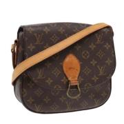 Pre-owned Canvas louis-vuitton-bags Louis Vuitton Vintage , Brown , Da...