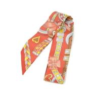 Pre-owned Silk scarves Hermès Vintage , Multicolor , Dames