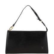 Pre-owned Leather louis-vuitton-bags Louis Vuitton Vintage , Black , D...