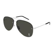 Klassieke 11 Zonnebril Saint Laurent , Gray , Unisex