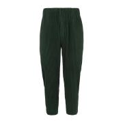 Groene Augustus Broek Issey Miyake , Green , Heren