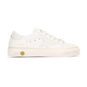 Nappa Suede High Top Sneakers Golden Goose , White , Dames