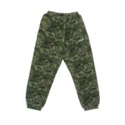 Camo Fleece Broek Dames Tracksuit HUF , Green , Dames