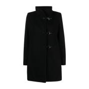 Zwarte Winterjassen Fay , Black , Dames