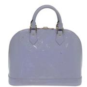 Pre-owned Leather louis-vuitton-bags Louis Vuitton Vintage , Blue , Da...