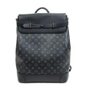 Pre-owned Canvas backpacks Louis Vuitton Vintage , Black , Dames