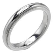 Pre-owned Platinum rings Tiffany & Co. Pre-owned , Gray , Dames