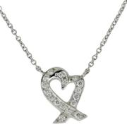 Pre-owned Platinum necklaces Tiffany & Co. Pre-owned , Gray , Dames