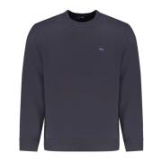 Blauwe Geborduurde Sweater met Lange Mouwen Harmont & Blaine , Blue , ...