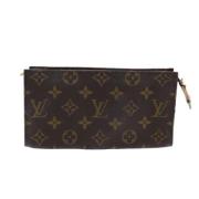 Pre-owned Canvas wallets Louis Vuitton Vintage , Brown , Dames