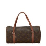 Pre-owned Canvas louis-vuitton-bags Louis Vuitton Vintage , Brown , Da...