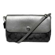 Pre-owned Canvas shoulder-bags Coach Pre-owned , Black , Dames