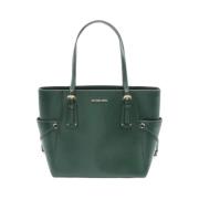 Pre-owned Leather shoulder-bags Michael Kors Pre-owned , Green , Dames