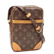 Pre-owned Fabric louis-vuitton-bags Louis Vuitton Vintage , Brown , Da...