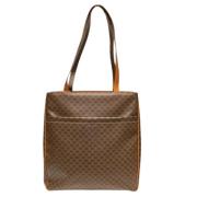 Pre-owned Leather celine-bags Celine Vintage , Brown , Dames