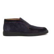 Blauwe Instappers Santoni , Blue , Heren