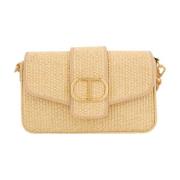 Beige Schoudertas Twinset , Beige , Dames