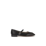 Zwarte Mary Jane platte pumps met hak Kazar Studio , Black , Dames