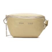 Beige leren heuptas Kazar Studio , Beige , Dames