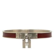 Pre-owned Metal bracelets Hermès Vintage , Gray , Dames