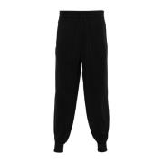 Zwarte manchet broek Y-3 , Black , Heren