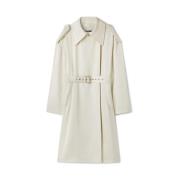 Ecru Zijde Blend Ceintuurjas Jil Sander , Beige , Dames