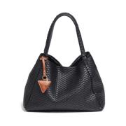 09 Plain Black | Brandy Charm Parise , Black , Dames