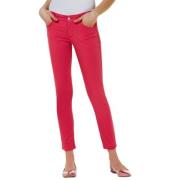 Skinny Roze Broek Liu Jo , Pink , Dames