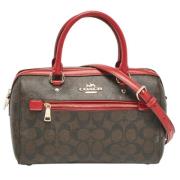 Pre-owned Leather handbags Coach Pre-owned , Brown , Dames