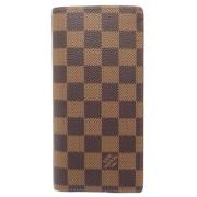 Pre-owned Canvas wallets Louis Vuitton Vintage , Brown , Dames